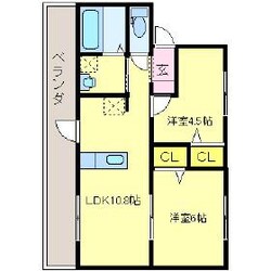 コォーリングマンションの物件間取画像